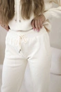 Sweater set Sweatshirt + Pants light beige