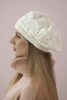 Women's cap Sofia K369 ecru