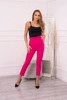 Creased trousers fuchsia