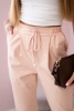 Punto trousers tied at the waist apricot