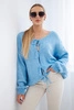 Pullover mit Krawatte vorne blau