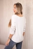 V-neck sweater beige