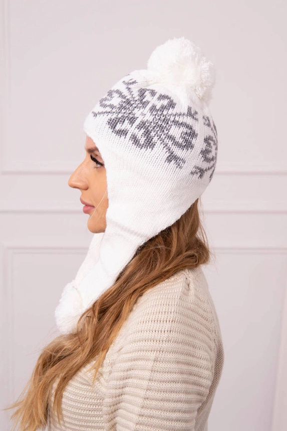 Moteriški ausinukai Balbina K381 white