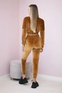 Velūro rinkinys su užrašu "Queen camel