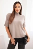 Sweter damski z golfem o luźnym kroju fango