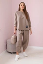 Baumwoll-Set Sweatshirt + Hose fango