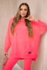 Set with a hoodie pink neon