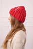 Women's cap Selena K384 red