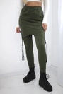 Pants/Suit with selfie lettering khaki