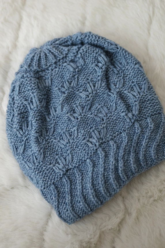 Moteriška kepurė Dagmara K332 light denim