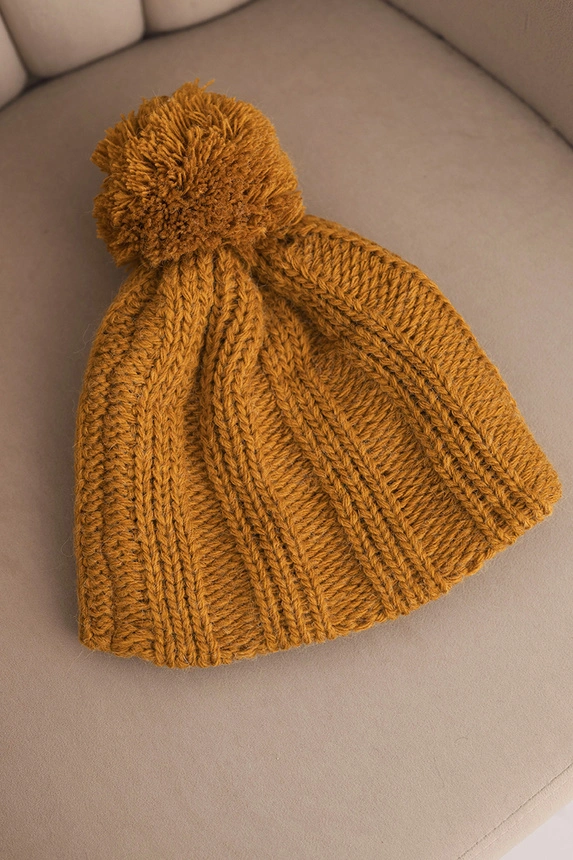 Čapica s fleece Idalia K284 hnedá