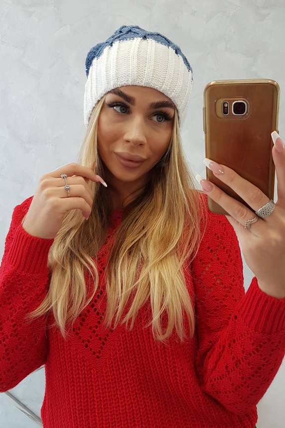 Čapica с fleece Milano K203 džínsy+ecru