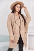 Cape with pockets light beige