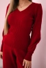 Sweater set red
