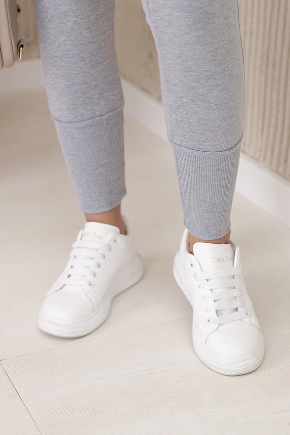 Set with wide cuffs gray