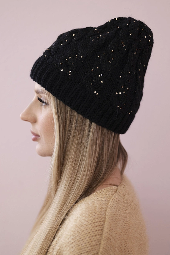 Women's cap Kalina K362 black