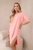 Oversize dress apricot 