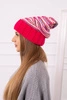 Women's cap Feba K330 pink neon