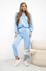 Buttery fabric set sweatshirt + pants blue