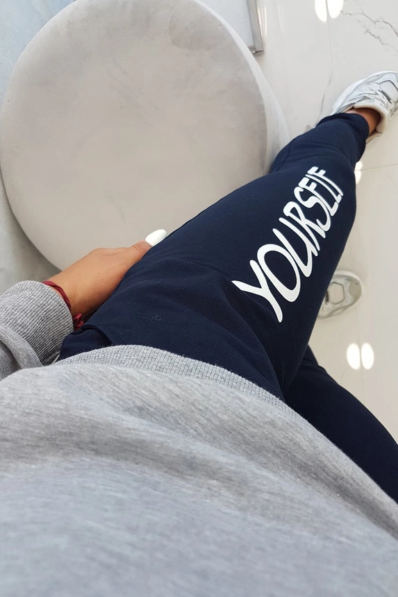 Yourself Druckset weiß+blau