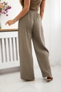 Muslin pants with a wide leg fango