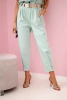 Vest + pants set dark mint