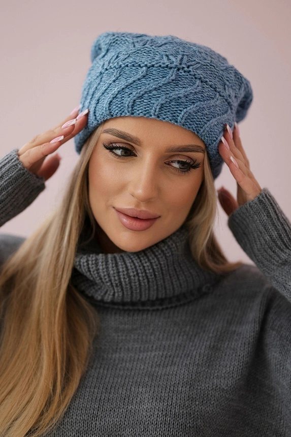 Damenmütze Dagmara K332 light denim