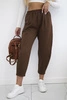 Punto Milano Winter trousers with pockets brown