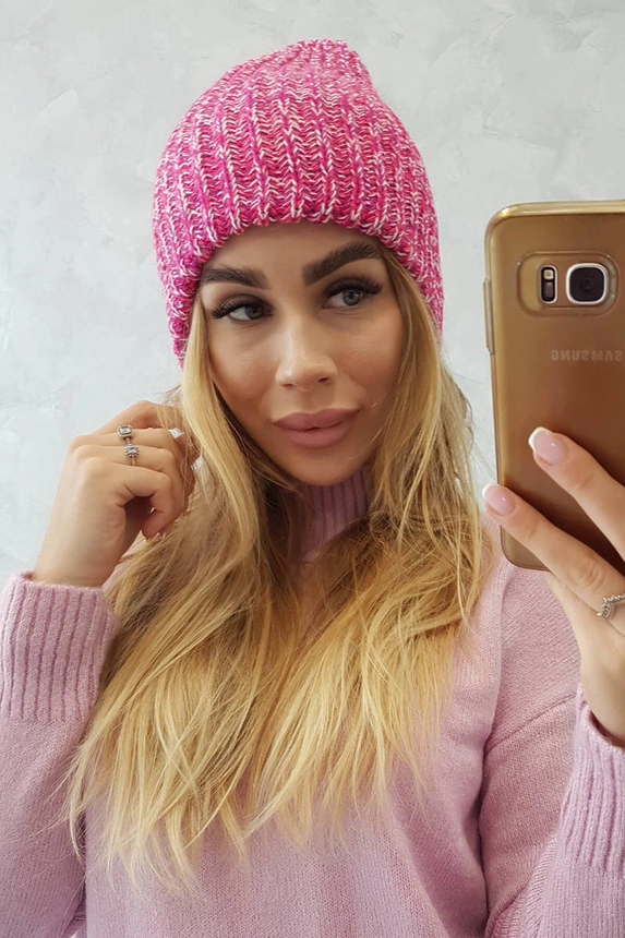 Dámská čepice Delia K260 fuchsiová