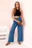 Wide-leg trousers dark jenas