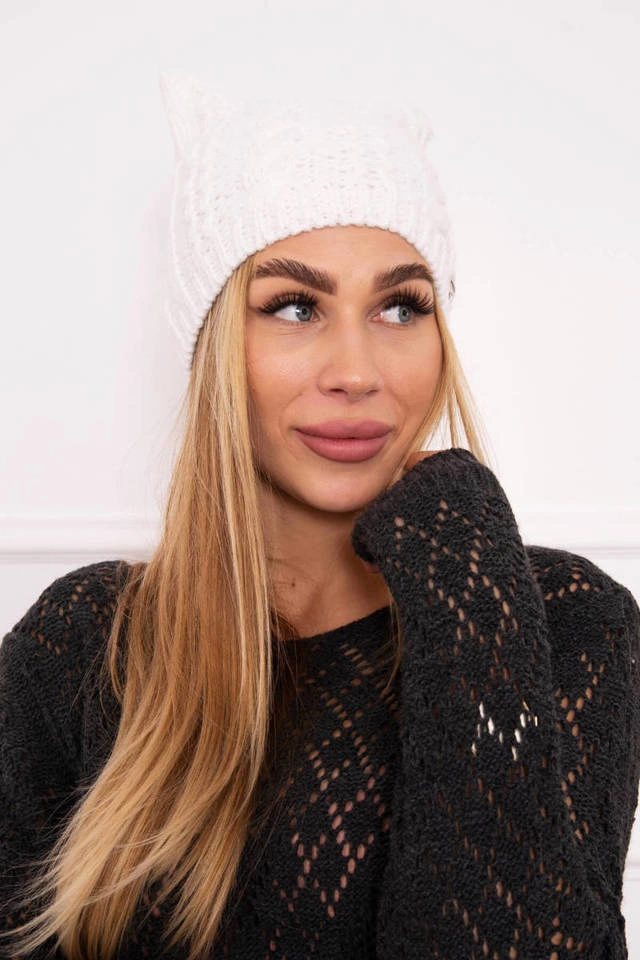 Czapka z polarem Rabbid K237 biały