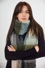 6060 Women's scarf mint + black
