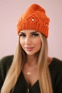 Dámská čepice Ramona K383 oranžová