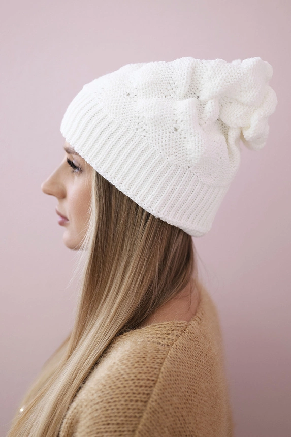 Women's cap Leonia K342 white