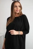 Blouse oversize black