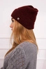 Cap thin Oliwia K252 burgundy