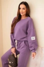 Set Hoodie + Hose Butterlila