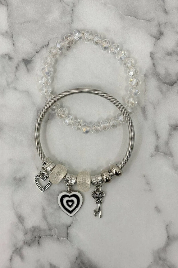 Armband SL519-87 weiß