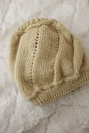 Women's cap Klarysa K393 beige