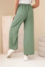 Wide-leg trousers light khaki