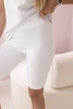 Weißes Top+Leggings-Set