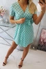 Dotted dress mint