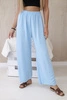 Wide-leg trousers blue