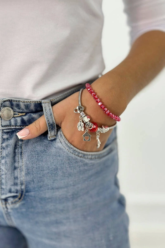 Bracelet SL433-83 red