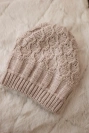 Marta vilnonė kepurė K231 light beige