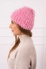 Women's cap Cina K259 dark pink