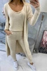  Alpaca sweater set beige
