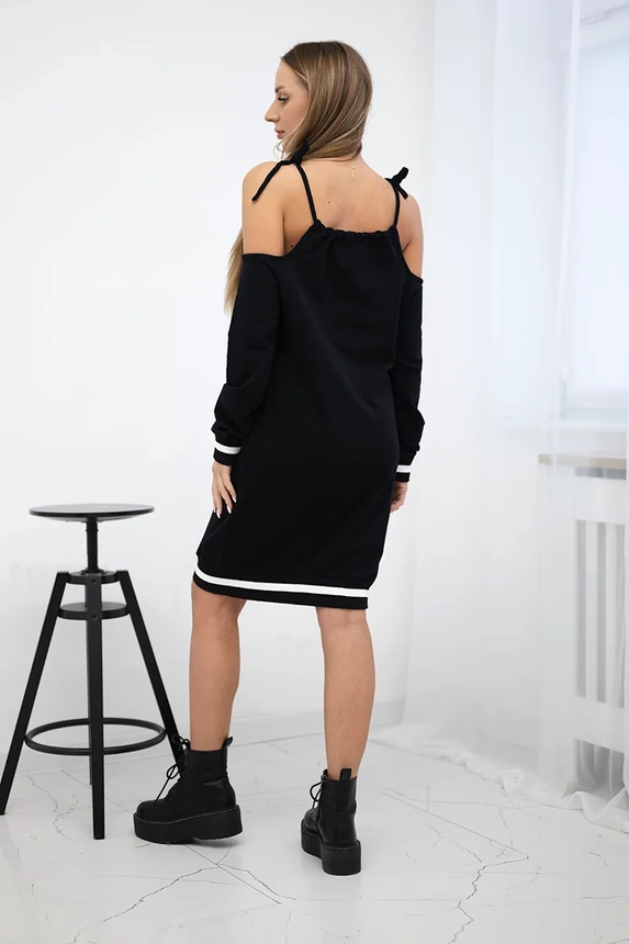 Tres Chic Kleid schwarz