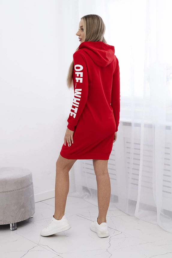 Off White rotes Kleid