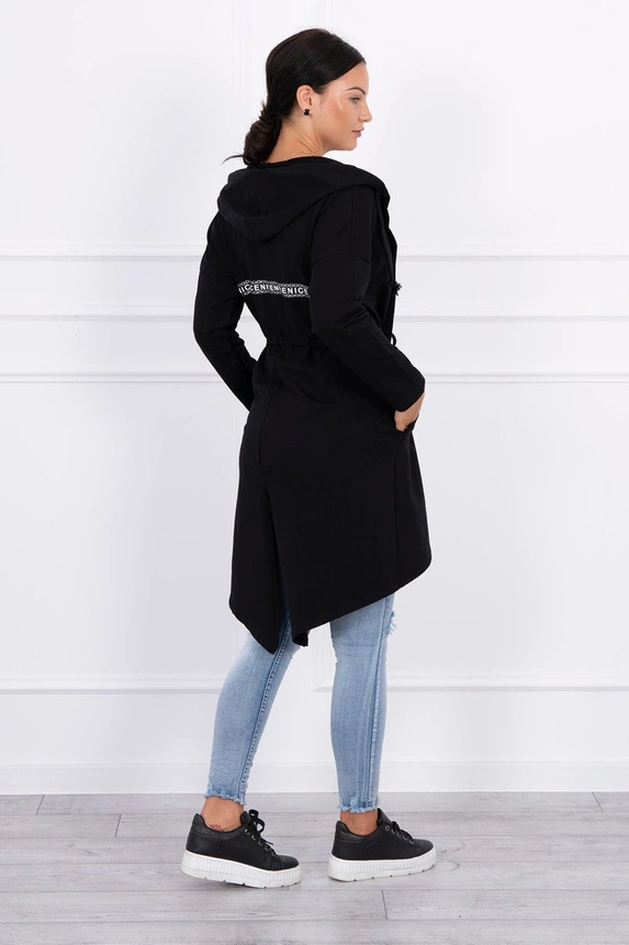 Coatee with longer back black